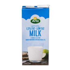 Arla Low Fat 1.5 % UHT Milk 1 ltr